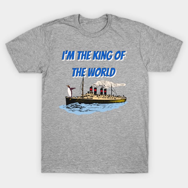 Penguin Titanic T-Shirt by Inkredible Tees